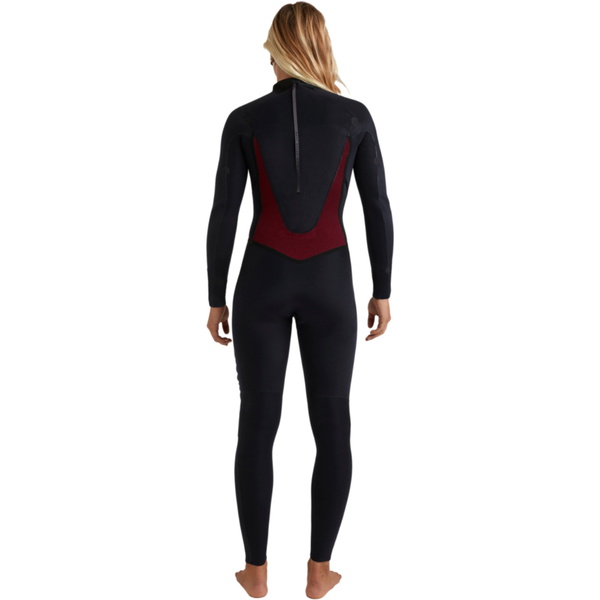 2026 Roxy Womens Swell Natural 4/3mm Back Zip Wetsuit 26BW213512 - Animal Print